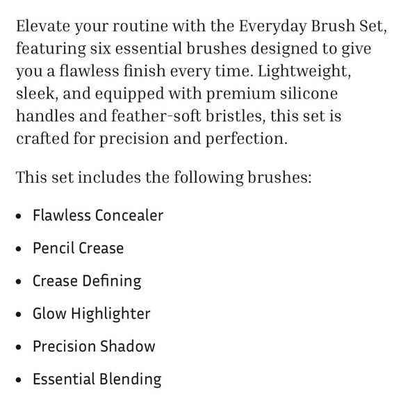 LITHE Beauty Everyday Brush Set - Picture 7 of 8